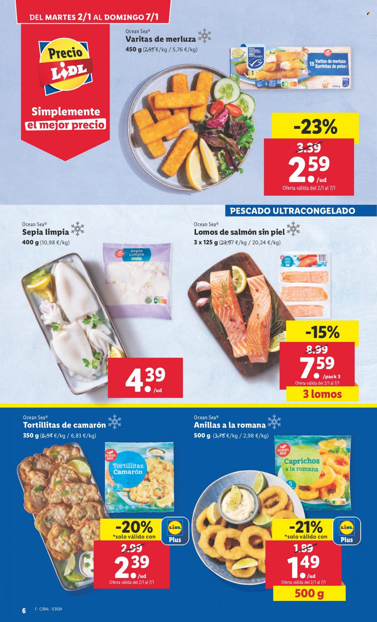 Folleto Lidl - 02/01/24 - 07/01/24. Página 6