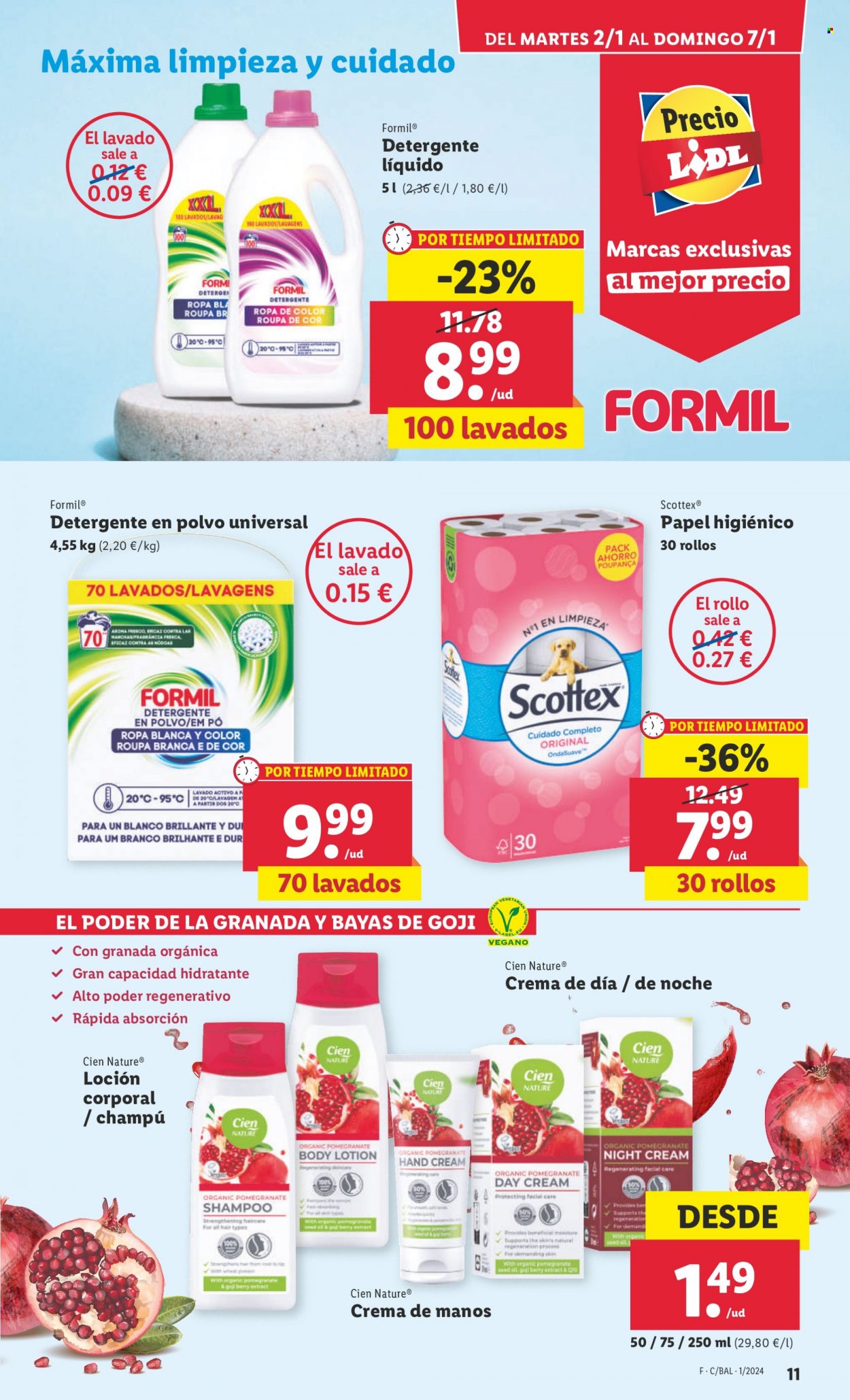 Folleto Lidl - 02/01/24 - 07/01/24. Página 11