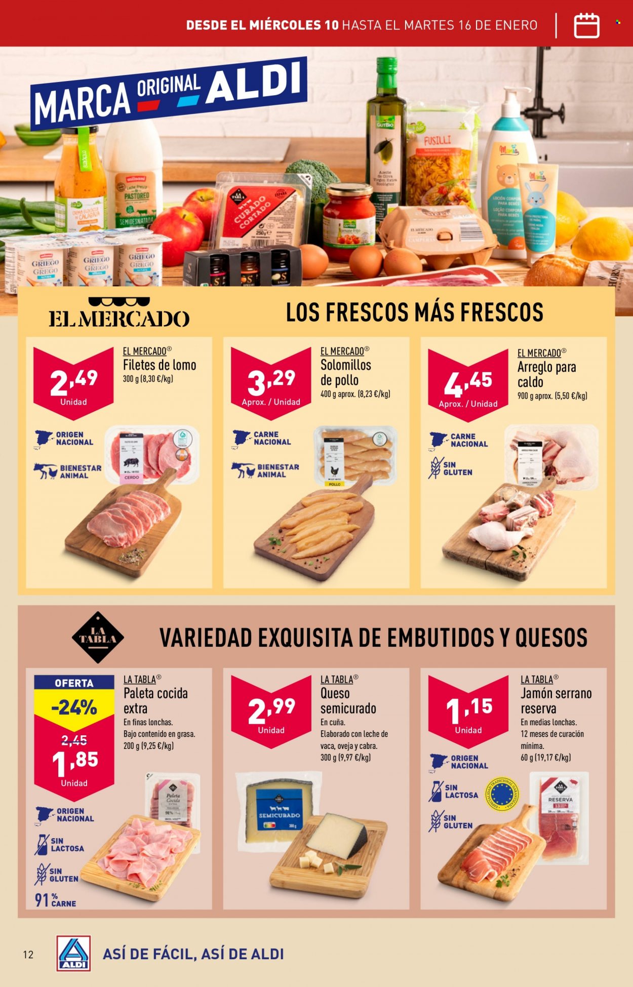 Folleto Aldi - 10/01/24 - 16/01/24. Página 12