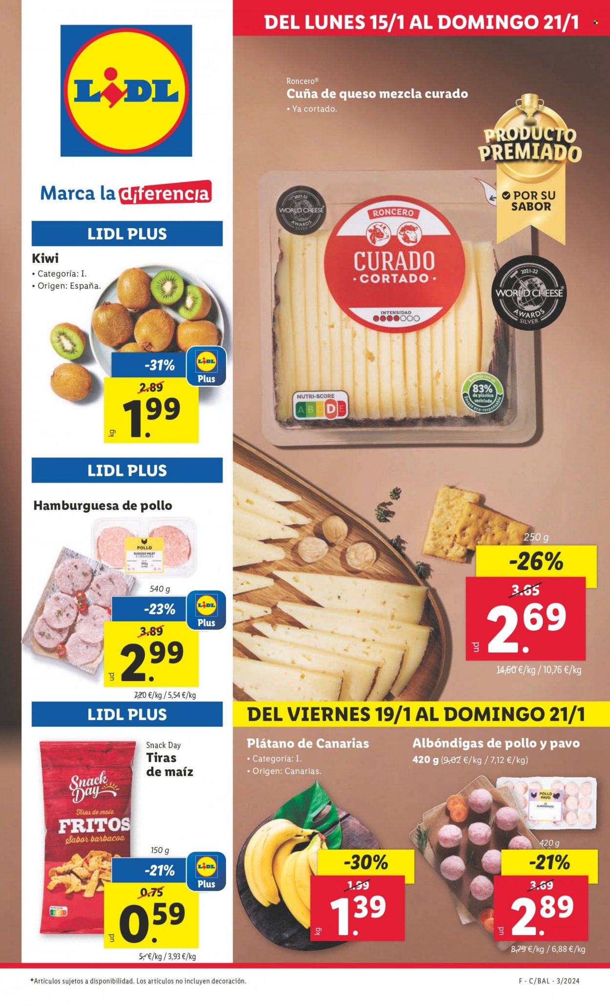 Folleto Lidl - 15/01/24 - 21/01/24. Página 1