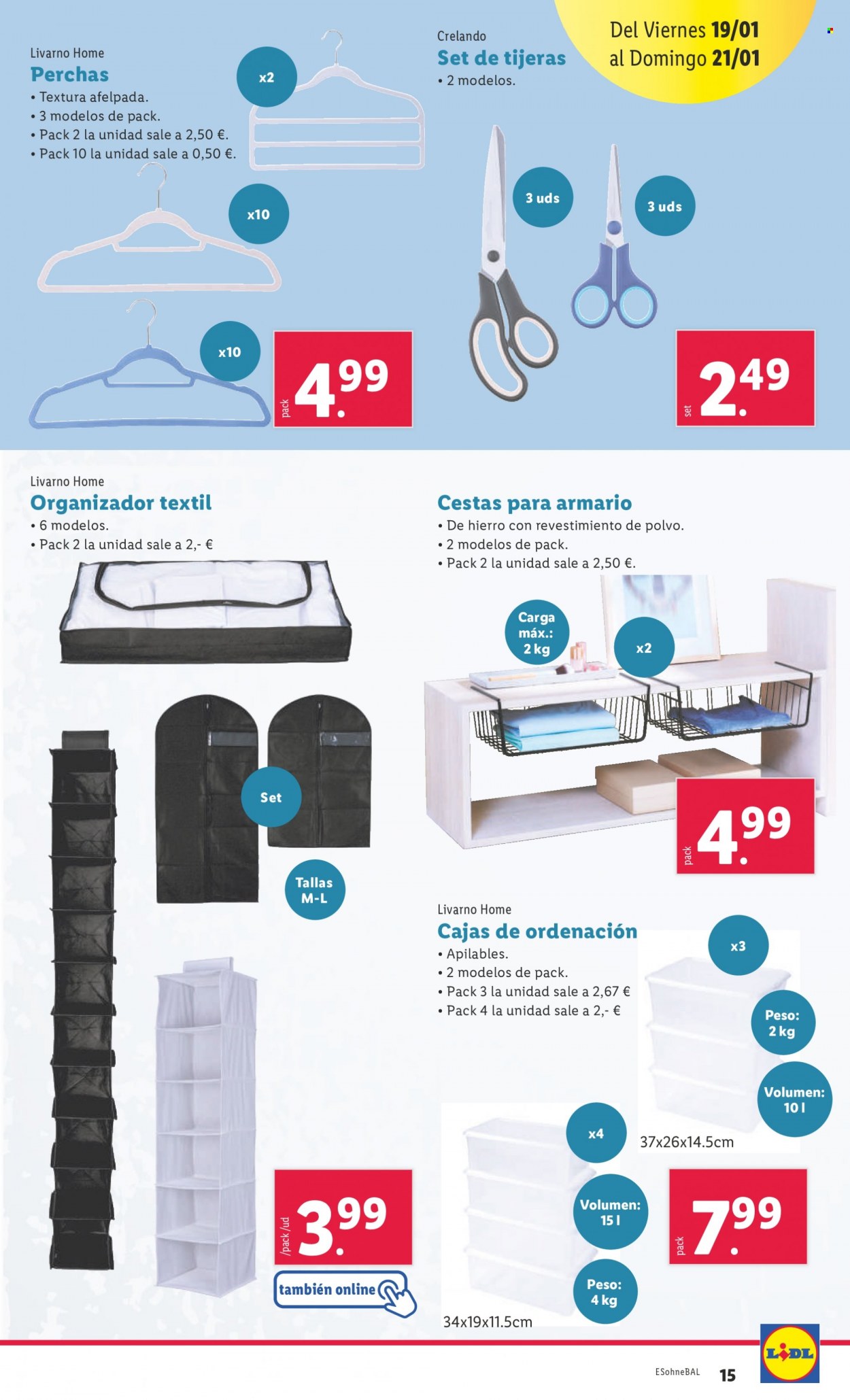 Folleto Lidl - 15/01/24 - 21/01/24. Página 39
