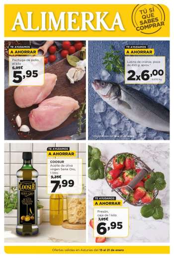 Folleto actual Alimerka - 15/01/24 - 21/01/24.