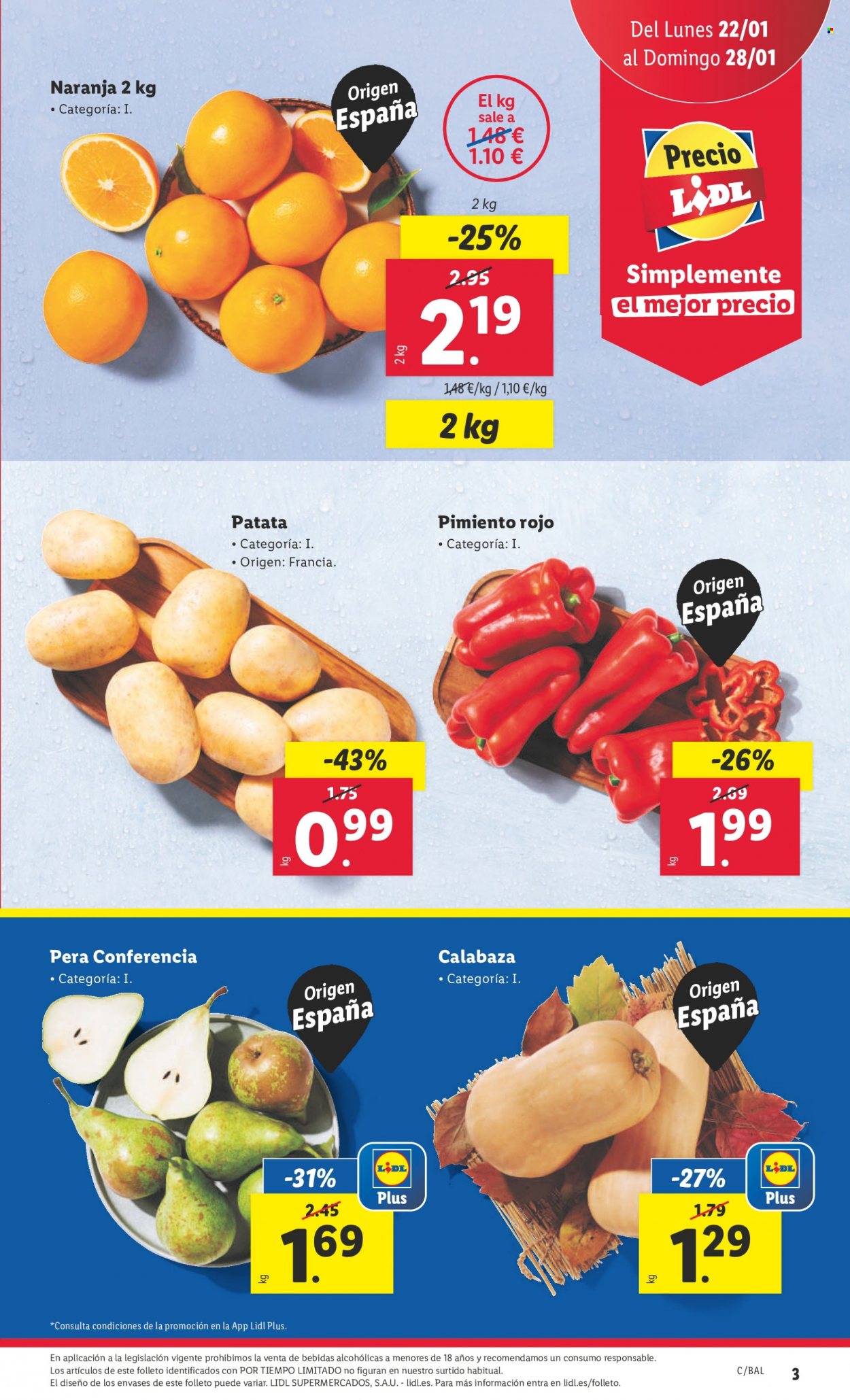 Folleto Lidl - 22/01/24 - 28/01/24. Página 3