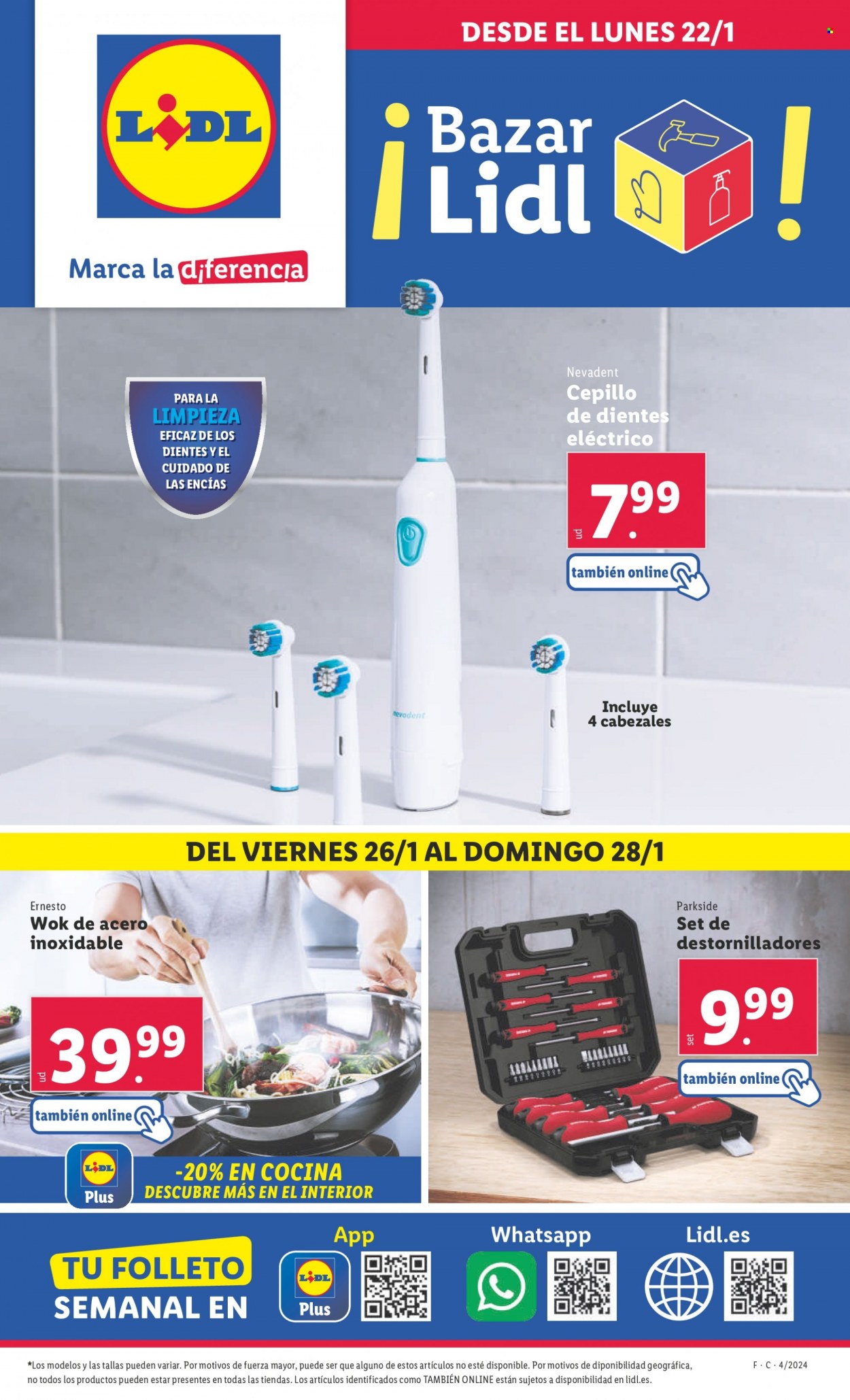 Folleto Lidl - 22/01/24 - 28/01/24. Página 23