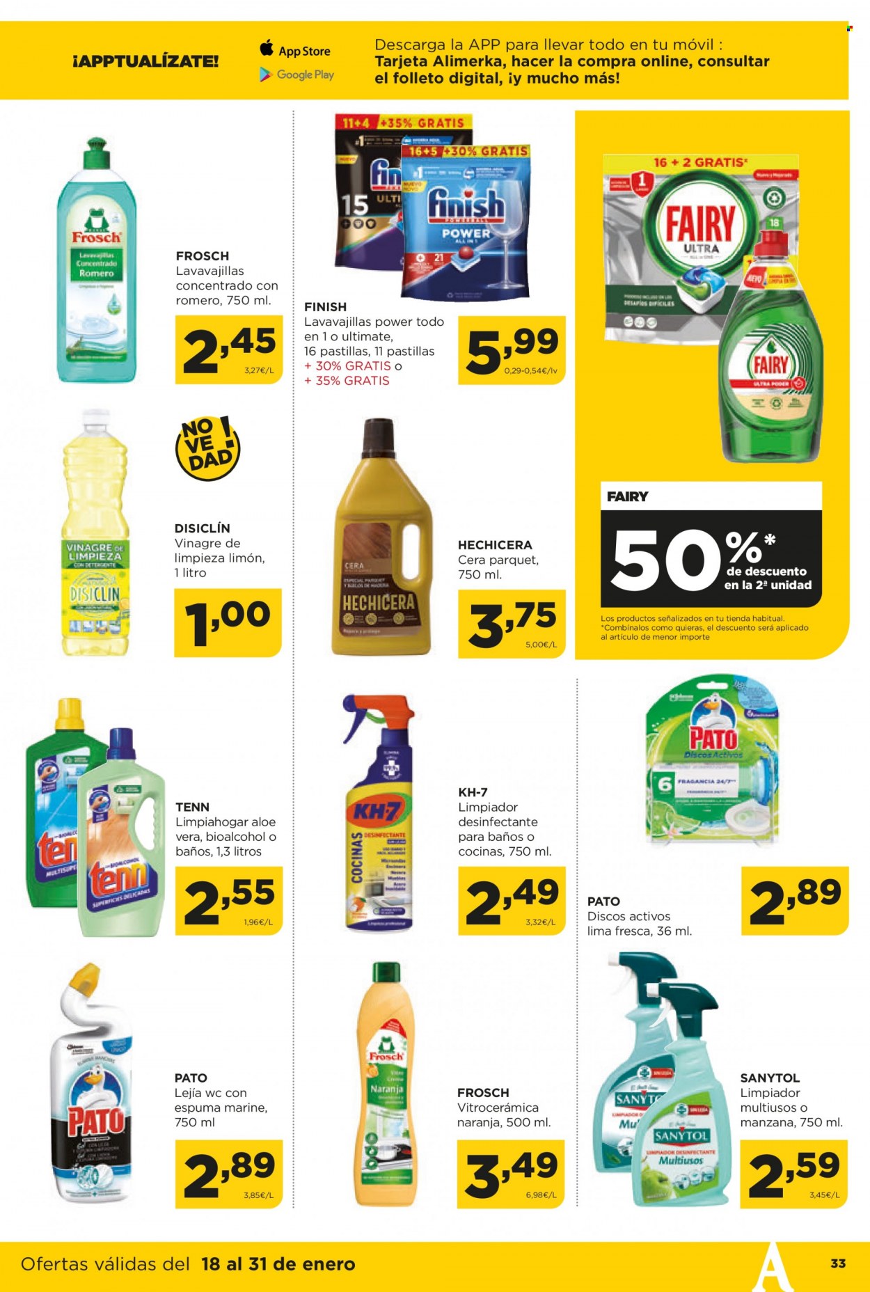Folleto Alimerka - 18/01/24 - 31/01/24. Página 33