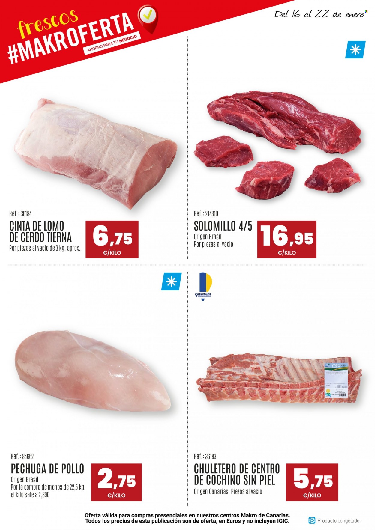 Folleto Makro - 16/01/24 - 22/01/24. Página 1