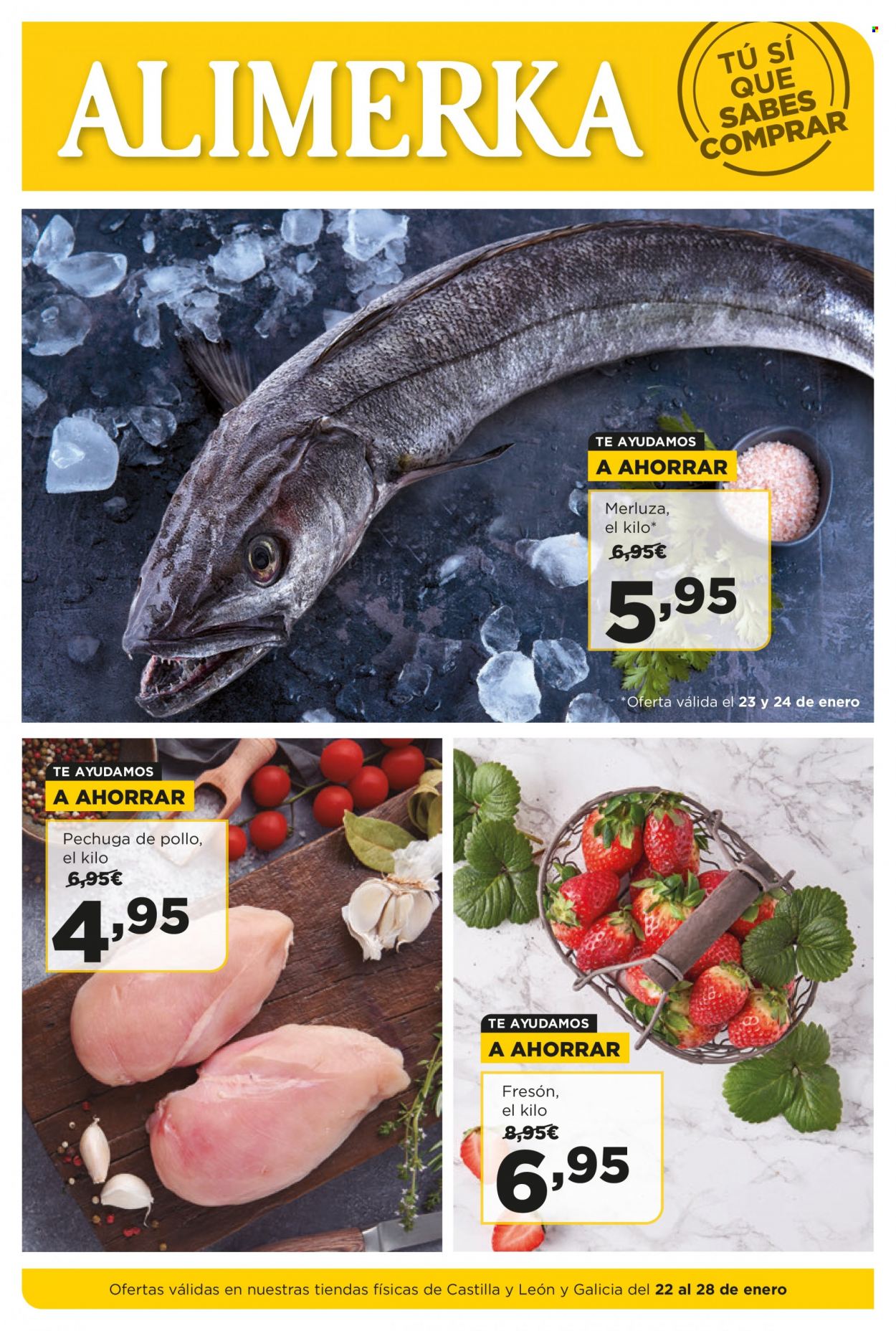 Folleto Alimerka - 22/01/24 - 28/01/24. Página 1