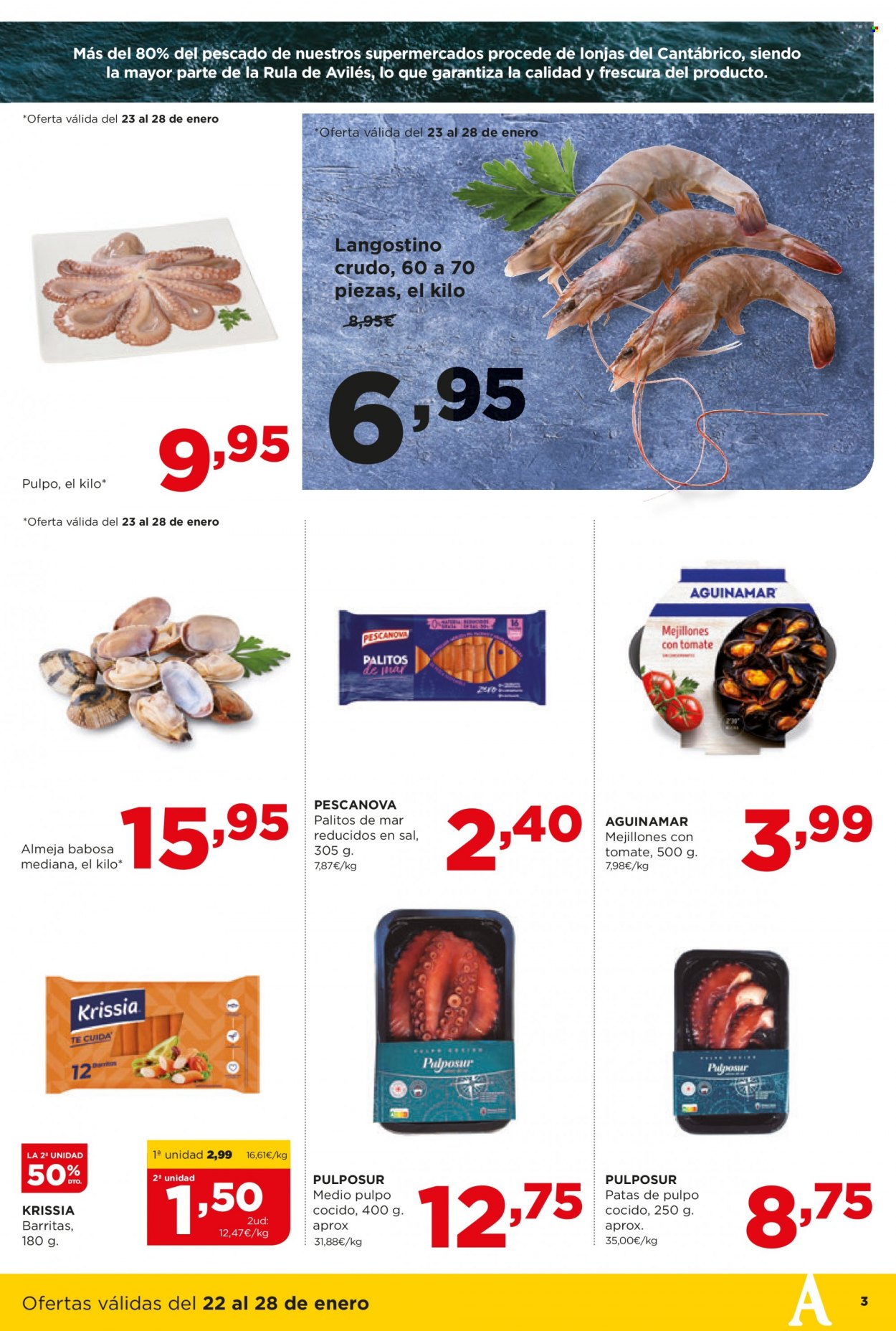 Folleto Alimerka - 22/01/24 - 28/01/24. Página 3