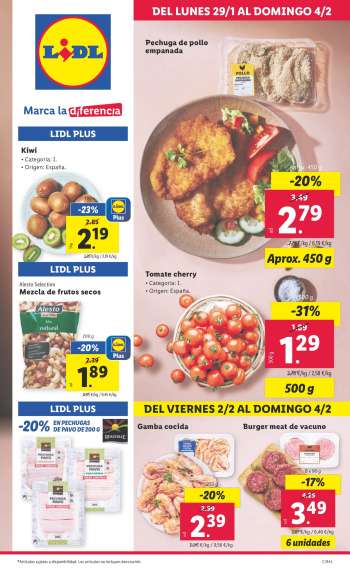 Folleto actual Lidl - 29/01/24 - 04/02/24.