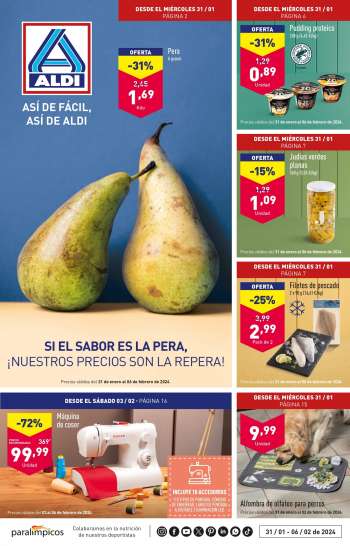 Folleto actual Aldi - 31/01/24 - 06/02/24.