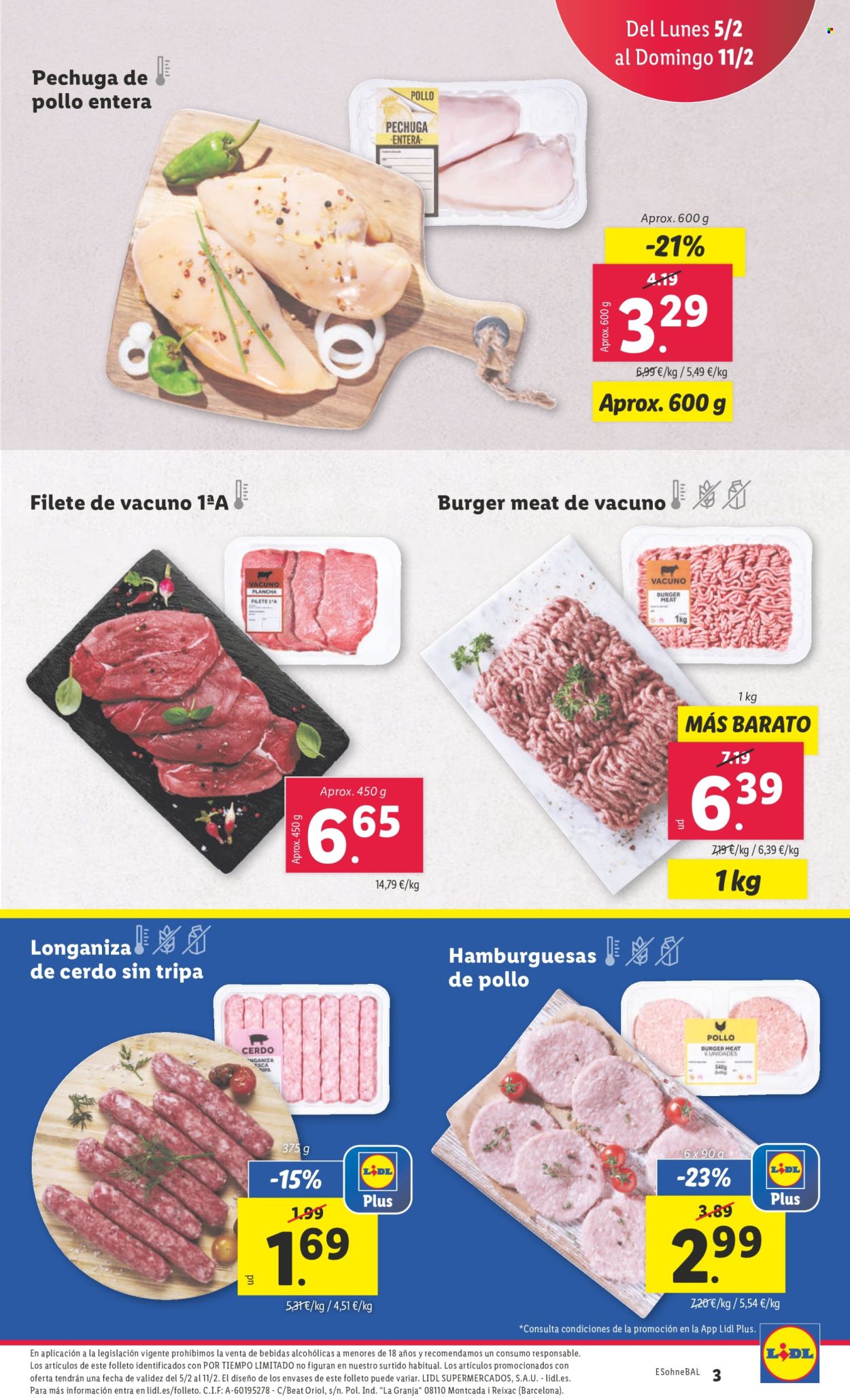 Folleto Lidl - 05/02/24 - 11/02/24. Página 3