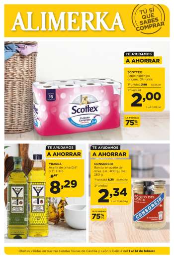 Folleto actual Alimerka - 01/02/24 - 14/02/24.