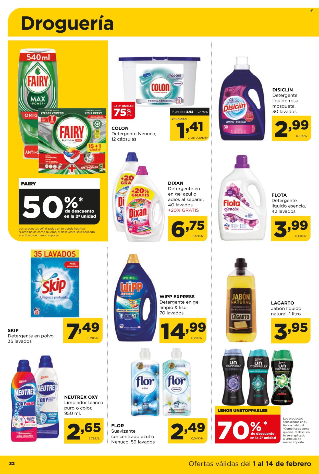 Folleto Alimerka - 01/02/24 - 14/02/24. Página 32