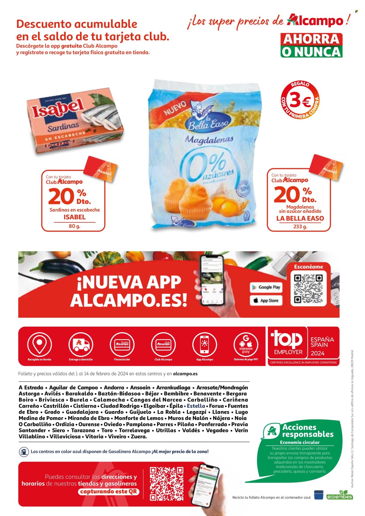 Folleto Alcampo - 01/02/24 - 14/02/24. Página 8