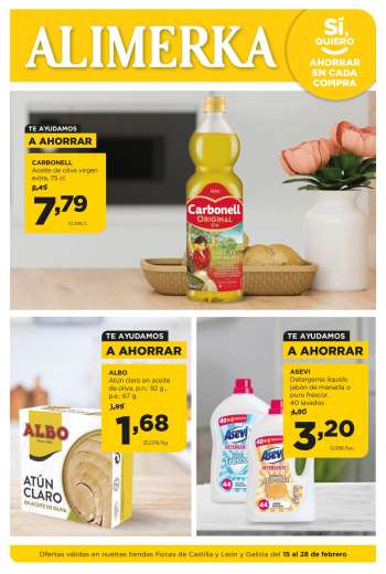 Folleto actual Alimerka - 15/02/24 - 28/02/24.