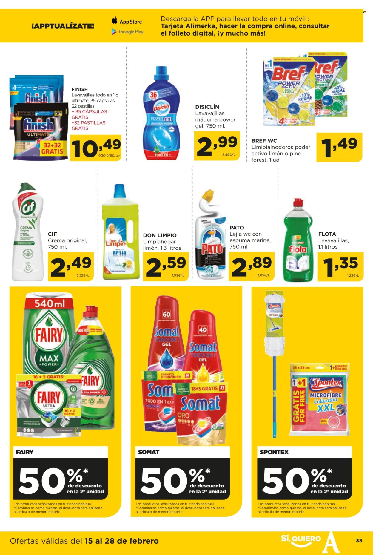 Folleto Alimerka - 15/02/24 - 28/02/24. Página 33