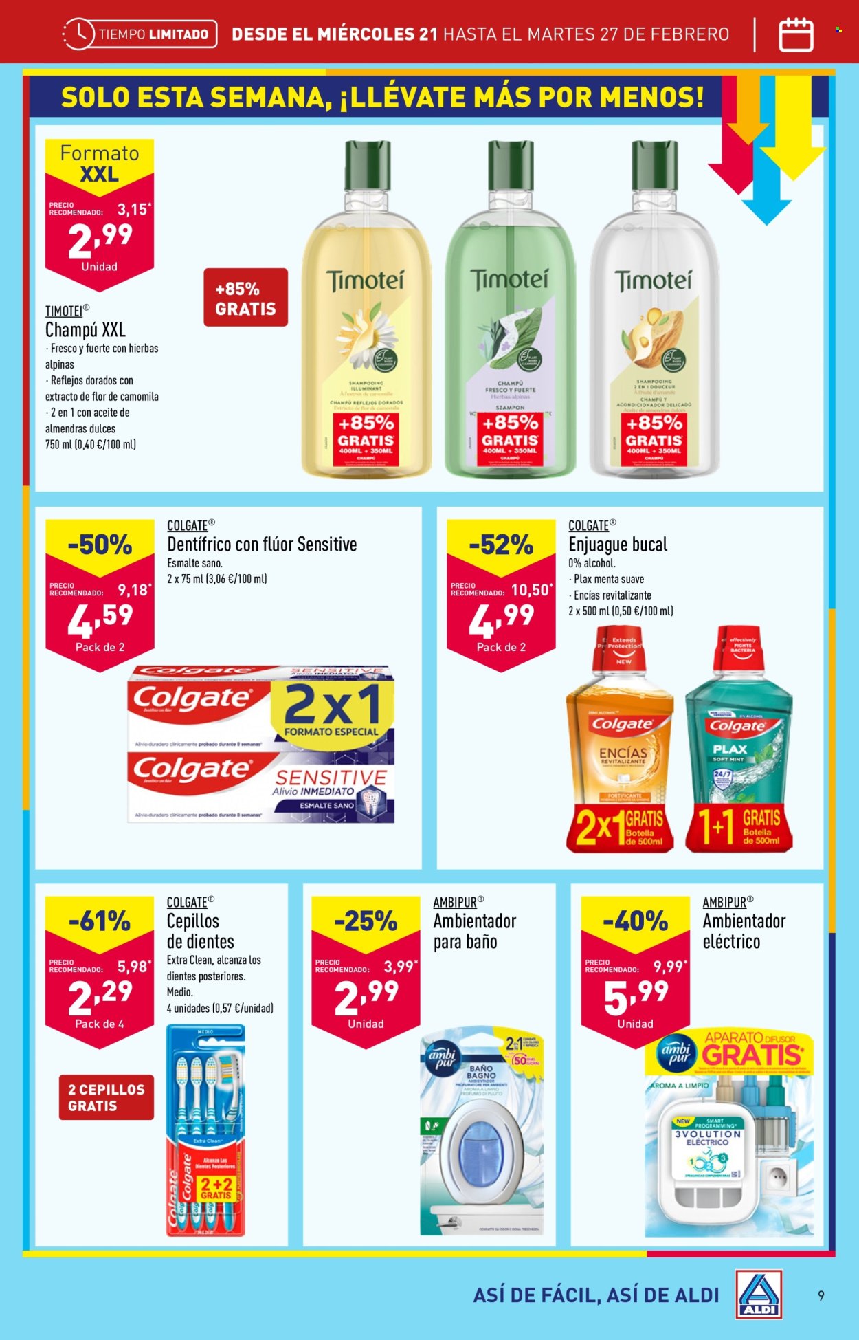Folleto Aldi - 21/02/24 - 27/02/24. Página 9