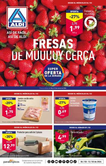 Folleto actual Aldi - 06/03/24 - 12/03/24.