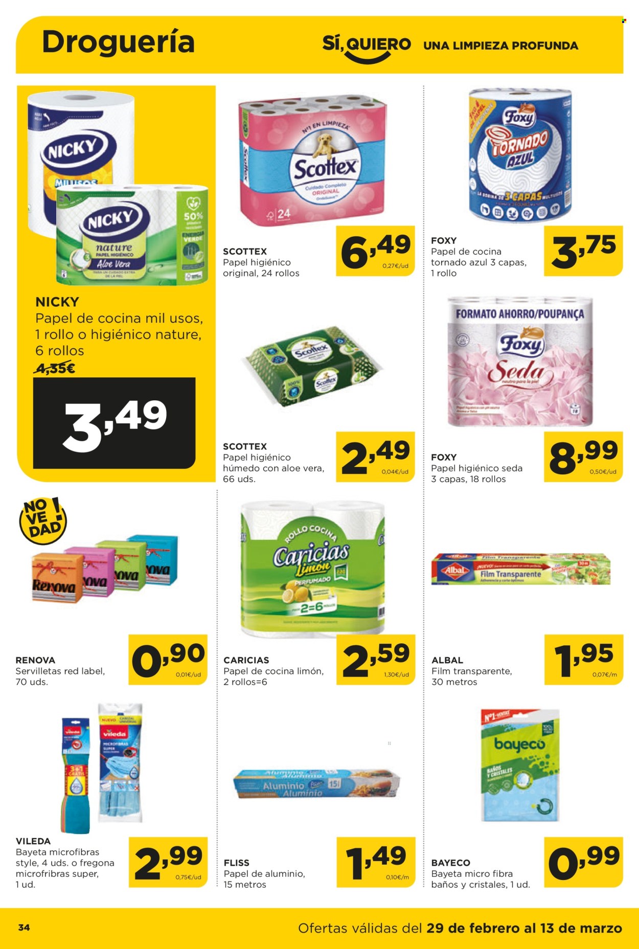 Folleto Alimerka - 29/02/24 - 13/03/24. Página 34