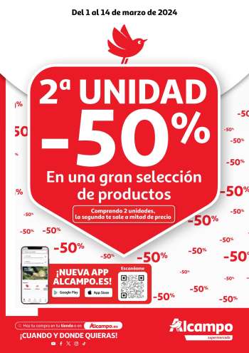 Folleto actual Alcampo - 01/03/24 - 14/03/24.