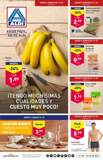 Folleto actual Aldi - 13/03/24 - 19/03/24.