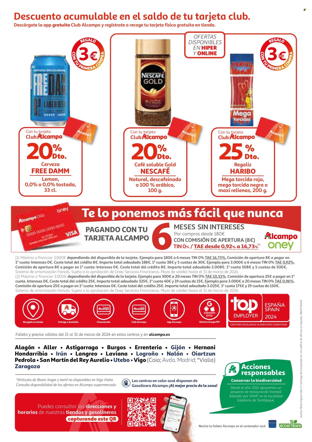 Folleto Alcampo - 15/03/24 - 31/03/24. Página 40