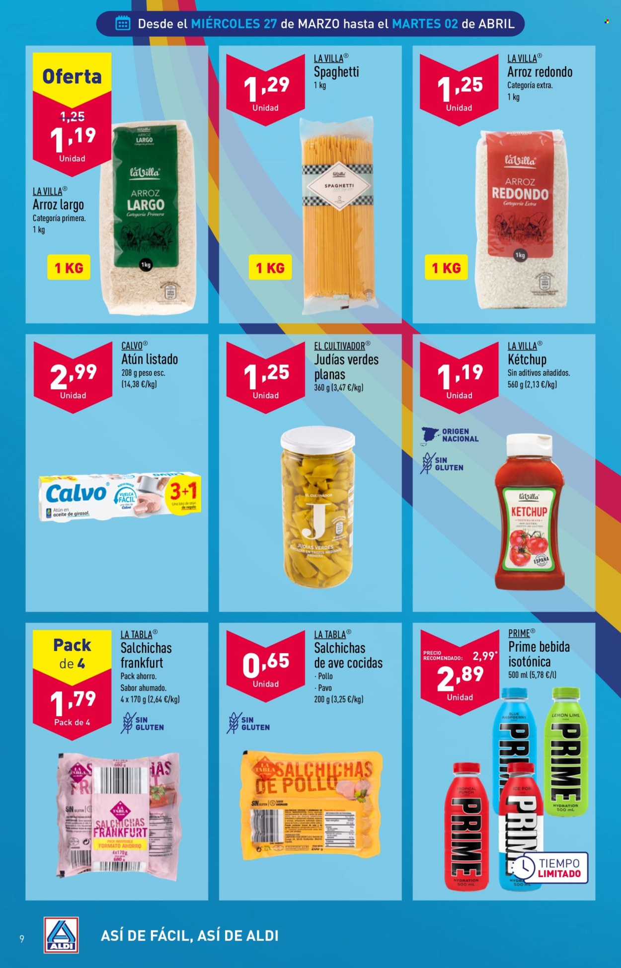 Folleto Aldi - 27/03/24 - 02/04/24. Página 9