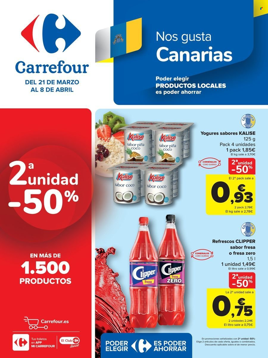 Folleto Carrefour - 21/03/24 - 08/04/24. Página 1