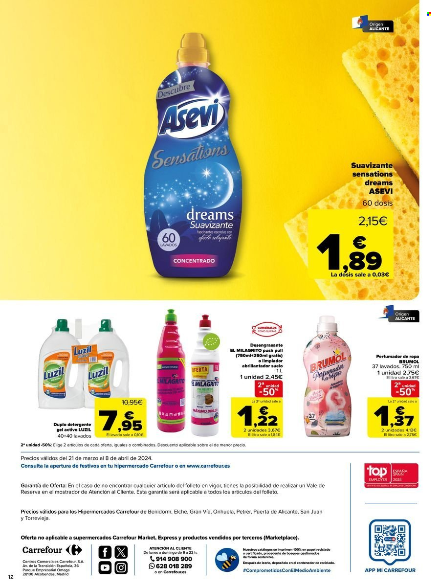 Folleto Carrefour - 21/03/24 - 08/04/24. Página 12