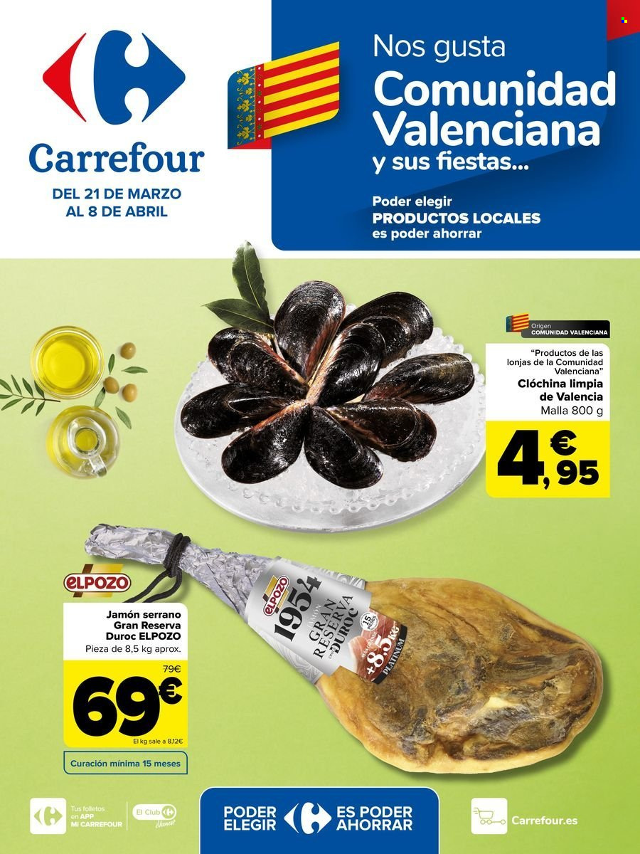 Folleto Carrefour - 21/03/24 - 08/04/24. Página 1