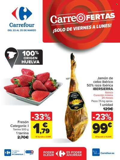 Folleto Carrefour - 22/03/24 - 25/03/24. Página 1