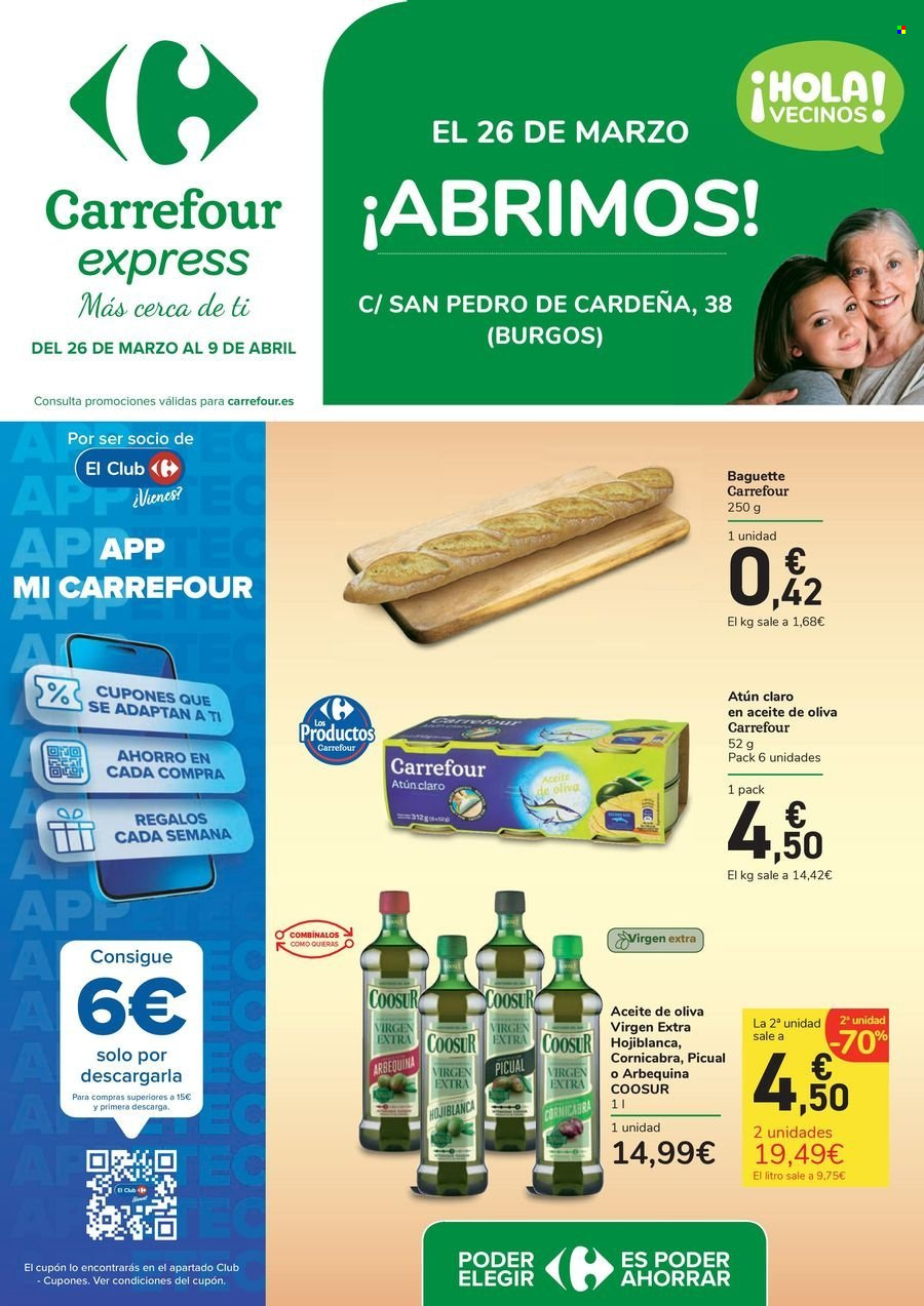 Folleto Carrefour - 26/03/24 - 09/04/24. Página 1