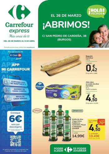 Folleto actual Carrefour - 26/03/24 - 09/04/24.