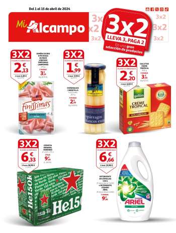 Folleto actual Alcampo - 01/04/24 - 15/04/24.