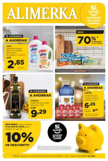Folleto actual Alimerka - 04/04/24 - 17/04/24.