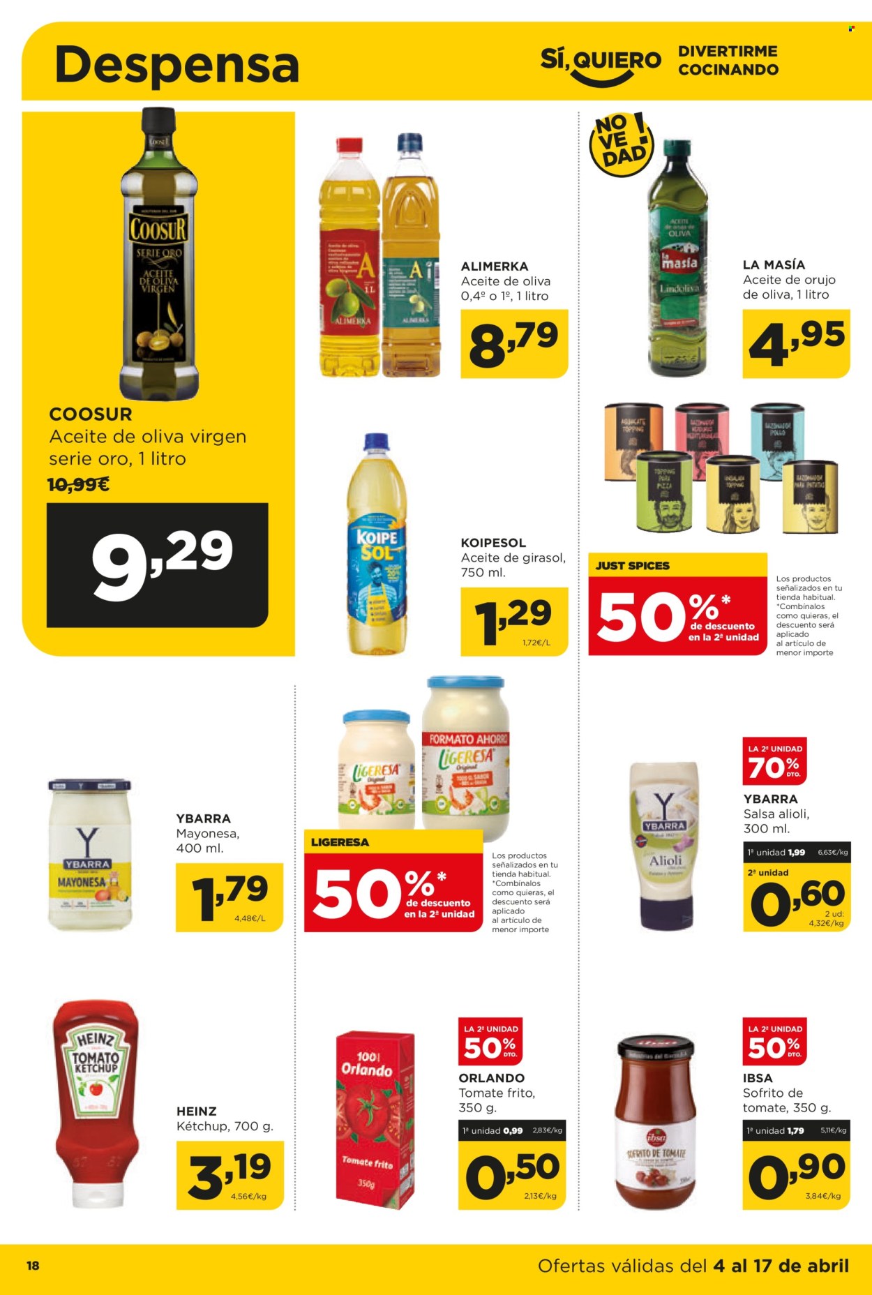 Folleto Alimerka - 04/04/24 - 17/04/24. Página 18