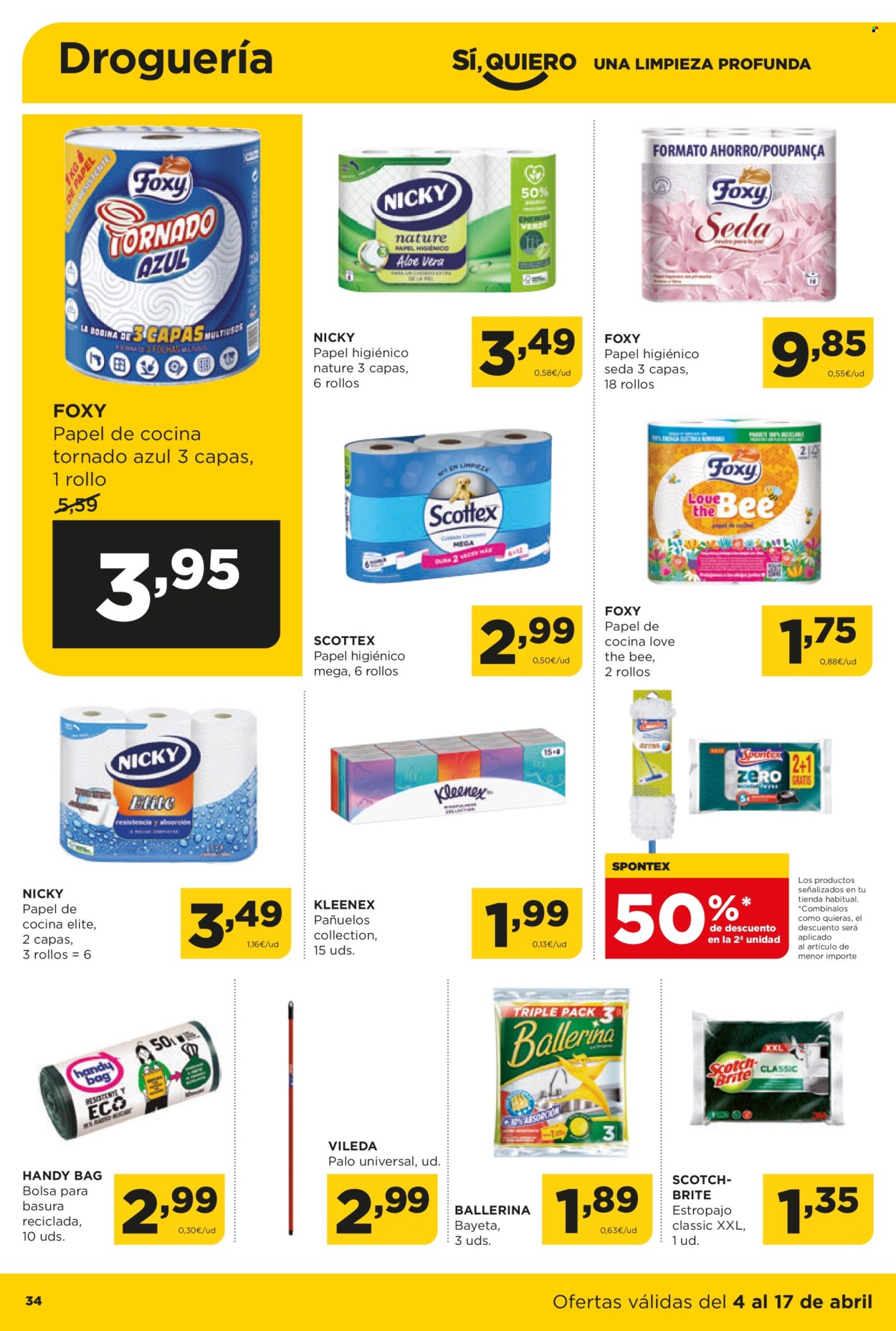 Folleto Alimerka - 04/04/24 - 17/04/24. Página 34