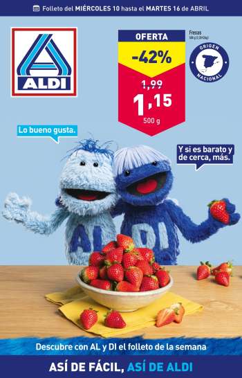 Folleto actual Aldi - 10/04/24 - 16/04/24.