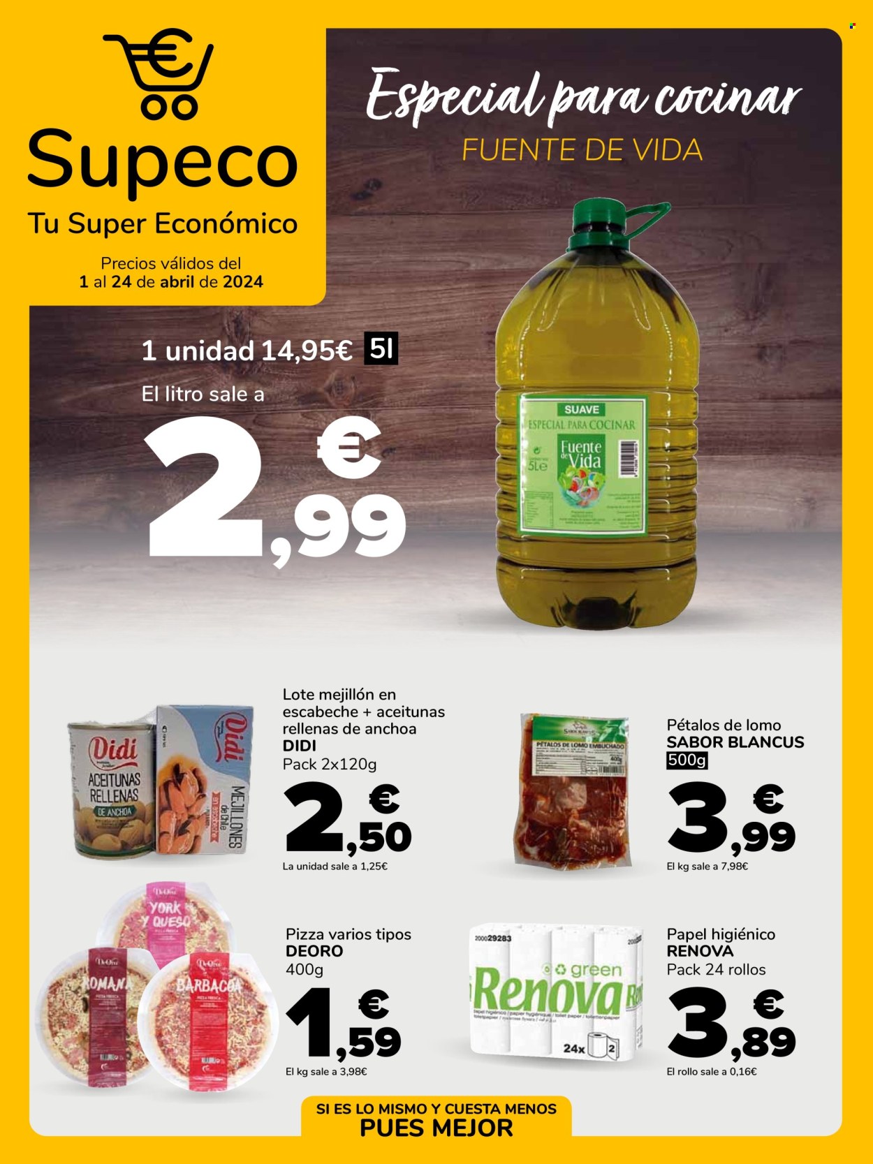 Folleto Supeco - 01/04/24 - 24/04/24. Página 1