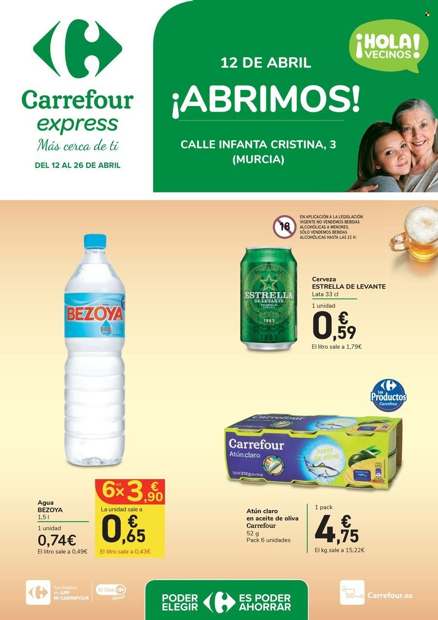 Folleto Carrefour - 12/04/24 - 26/04/24. Página 1