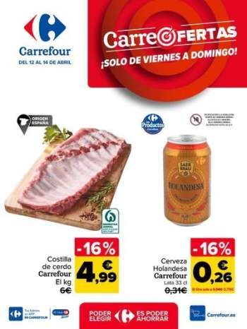 Folleto actual Carrefour - 12/04/24 - 14/04/24.