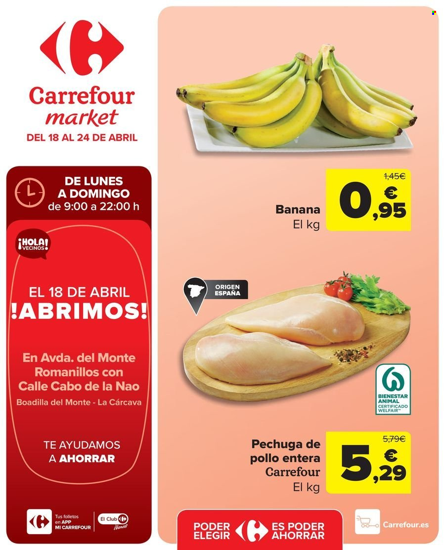 Folleto Carrefour - 18/04/24 - 24/04/24. Página 1