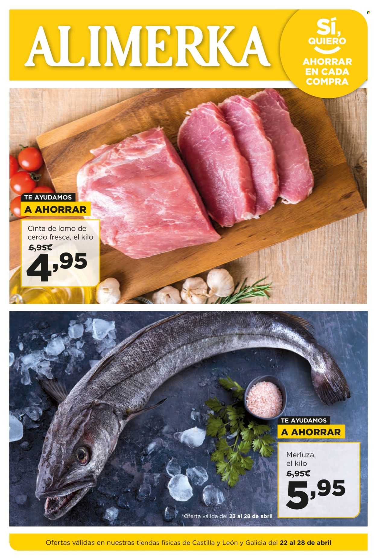 Folleto Alimerka - 22/04/24 - 28/04/24. Página 1