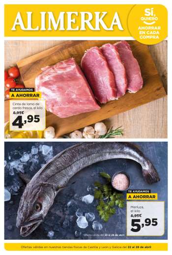 Folleto actual Alimerka - 22/04/24 - 28/04/24.