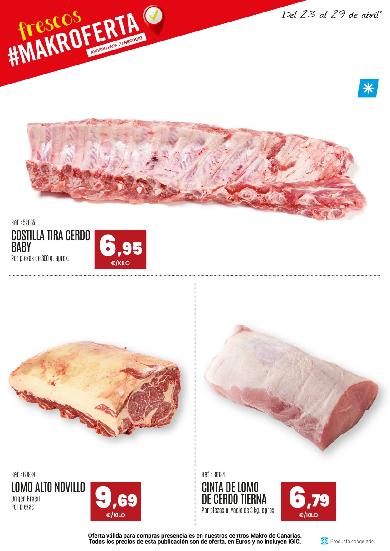 Folleto Makro - 23/04/24 - 29/04/24. Página 1