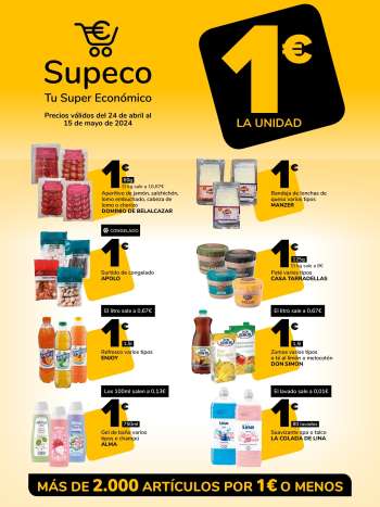 Folleto actual Supeco - 24/04/24 - 15/05/24.