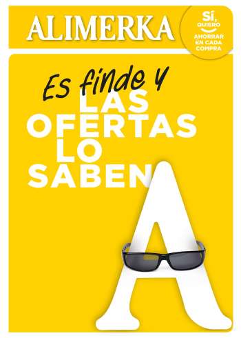 Folleto actual Alimerka - 25/04/24 - 28/04/24.