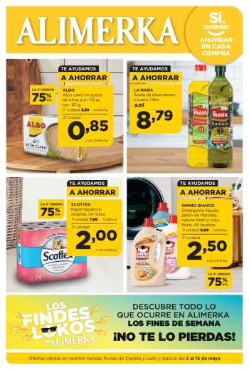 Folleto actual Alimerka - 02/05/24 - 15/05/24.
