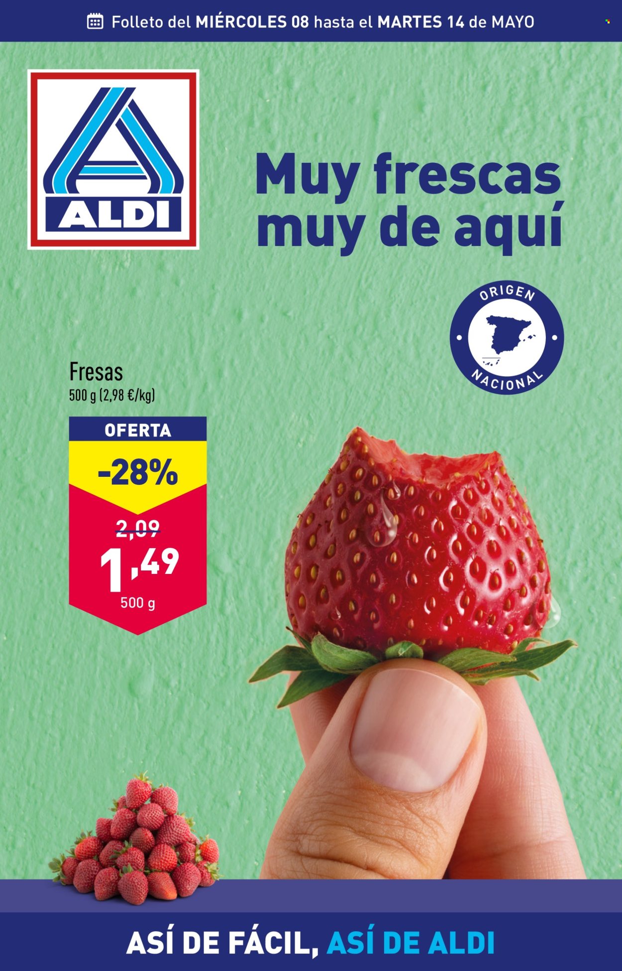 Folleto Aldi - 08/05/24 - 14/05/24. Página 1