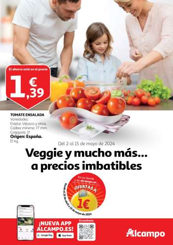 Folleto actual Alcampo - 02/05/24 - 15/05/24.